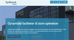 Desktop Screenshot of koldinghallerne.dk